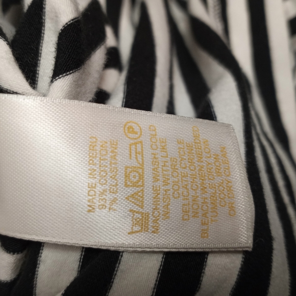 Final Sale  - KATE SPADE Striped Tank Dress w/Keyhole Back - Picture 5 of 5